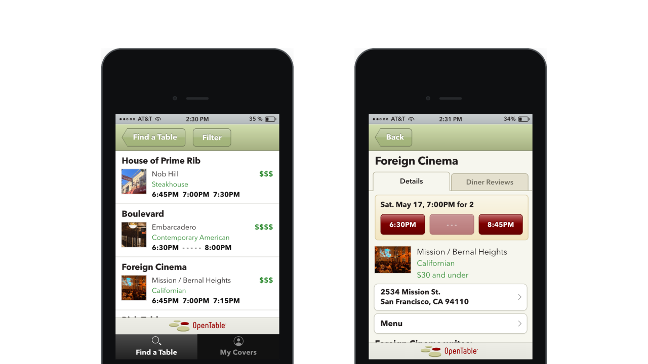 iPhone App